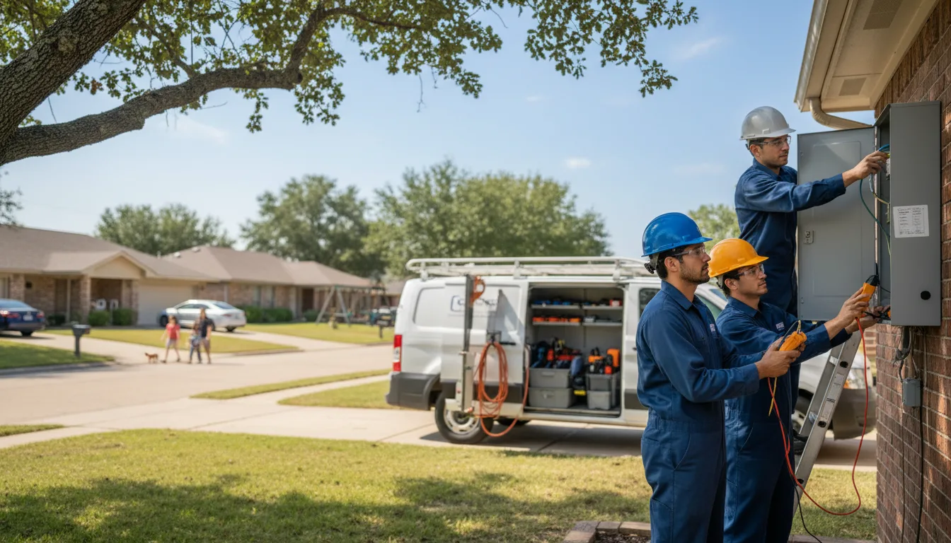 Certified electrician providing emergency electrical services in Lisle, NY